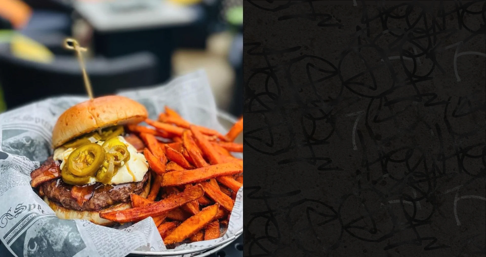 sting like a bee burger